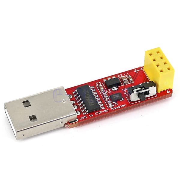 USB till ESP8266 ESP-01 Seriell Wi-Fi-adaptermodul / CH340G