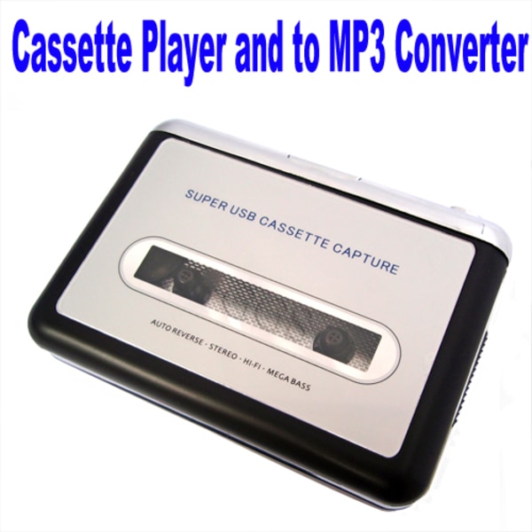 USB-kassettspelare och tejp till MP3-fil Capture Converter