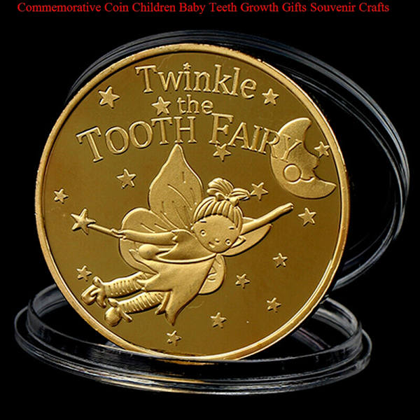 Twinkle the Tooth Fairy Coin Commemorative Coin Children Baby