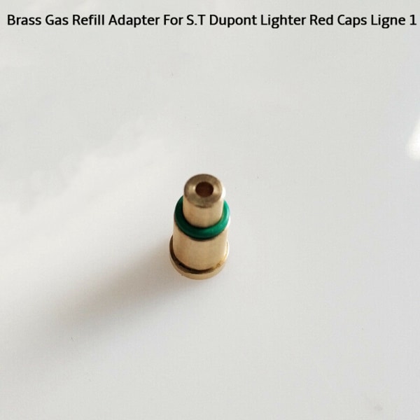 Mässingsgaspåfyllningsadapter för S.T Dupont Lighter Red Caps
