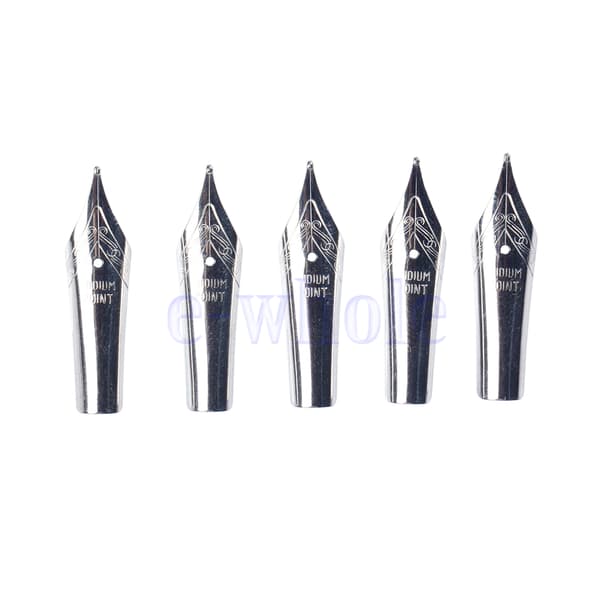 5pcs fontän nib medium ny hög kvalitet