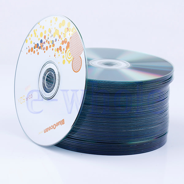 50pcs 52X Blank CD-R CDR Recordable Disc Media 700MB 80Mins