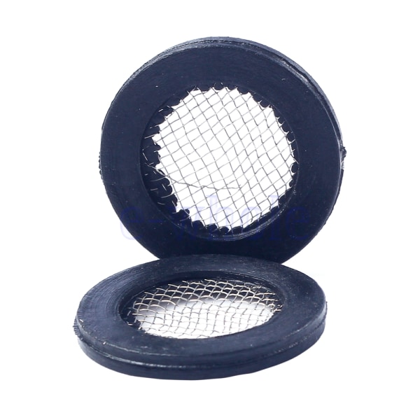 10X 3/4 "duschfilter gummitvätt slitstark lättviktsgadget