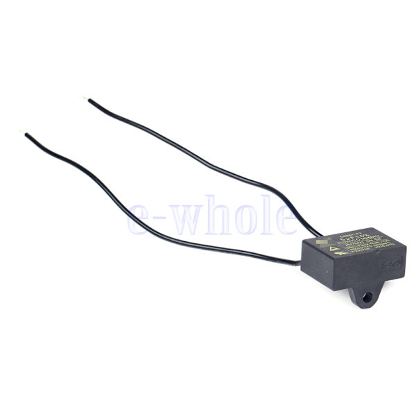2 Trådtakfans kondensator CBB61 5UF 250V AC 50/60 Hz Power