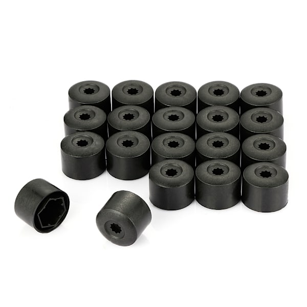 20x hjulmutterbultdäckskruvlock 17mm för VW Golf Passat
