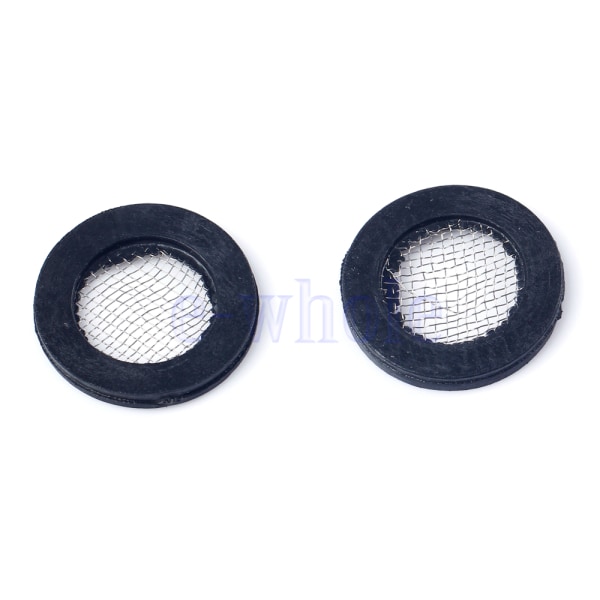 10X 3/4 "duschfilter gummitvätt slitstark lättviktsgadget