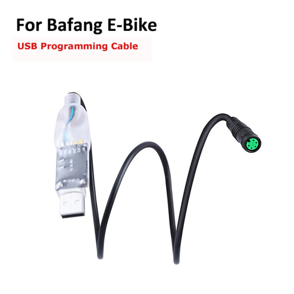 Elektrisk cykel USB-programmeringskabel för Bafang BBS02 BBS01