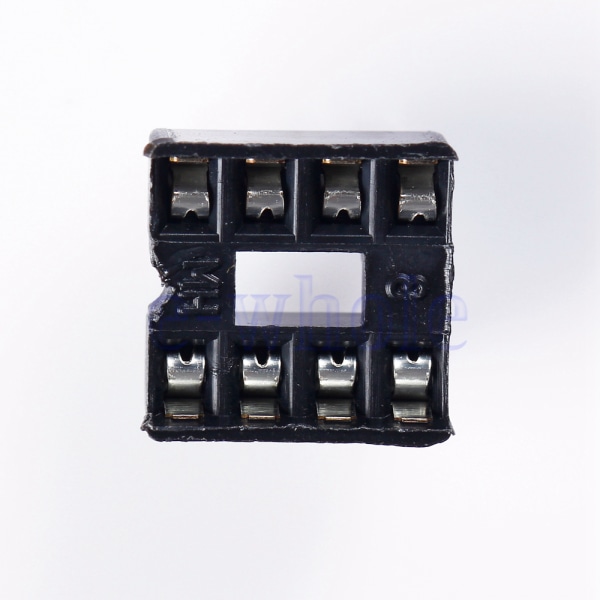 10st 8pin DIP-8 IC-socket Lödstyp Dubbel In-Line Integrated