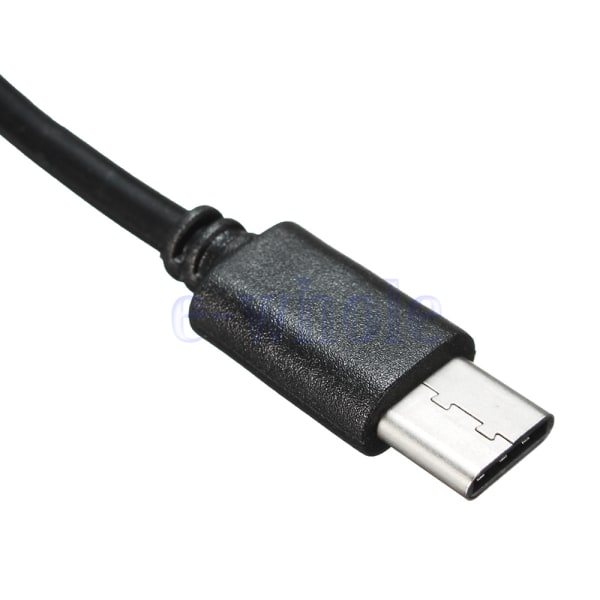 För GoPro Hero 5 3FT Långtyp-C USB-kabelladdningsladd