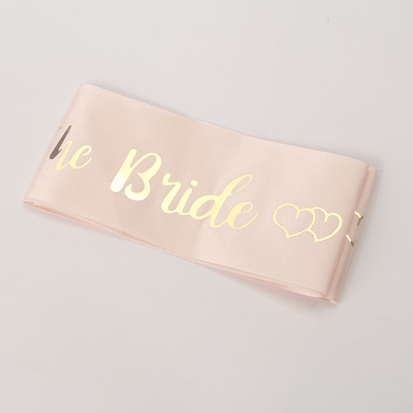 Peach Hen Party Sashes Team Bride To Be Sash Wedding Girls Party