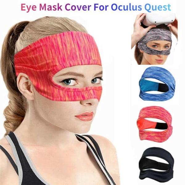 För Meta Oculus Quest 2 Tillbehör VR Glasögon Eye Mask Cover