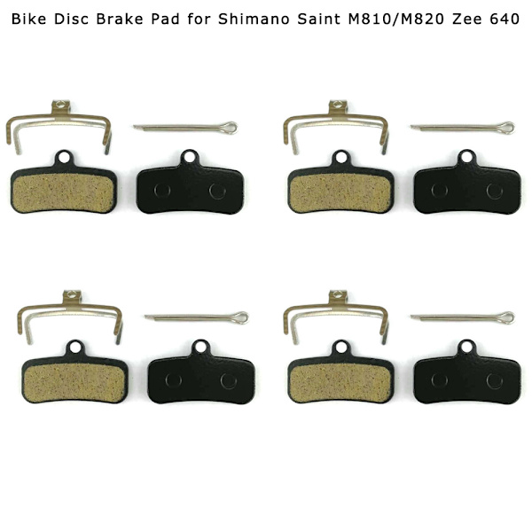 4 par MTB cykel skivbromsbelägg för Shimano Saint M810