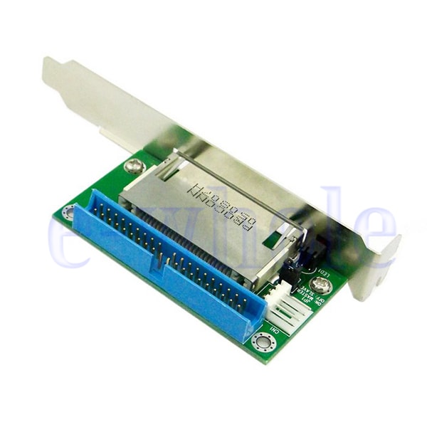 ATA IDE till Compact Flash CF Adapter Converter w / PCI Bracket