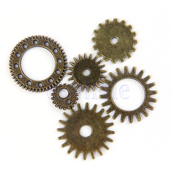 20st Bronze Watch Parts Steampunk Cyberpunnk Cogs Gears DIY