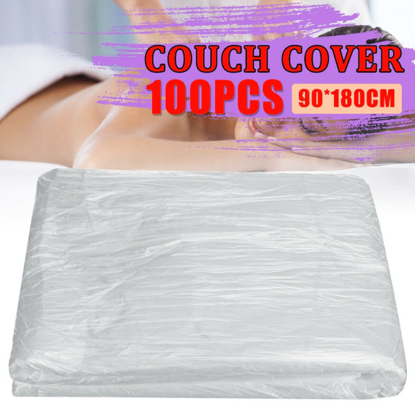 100st / Set soffskydd för massagebord Sängbehandling vaxning
