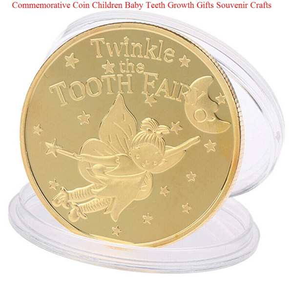 Twinkle the Tooth Fairy Coin Commemorative Coin Children Baby