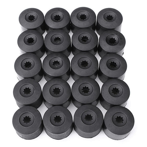 20x hjulmutterbultdäckskruvlock 17mm för VW Golf Passat