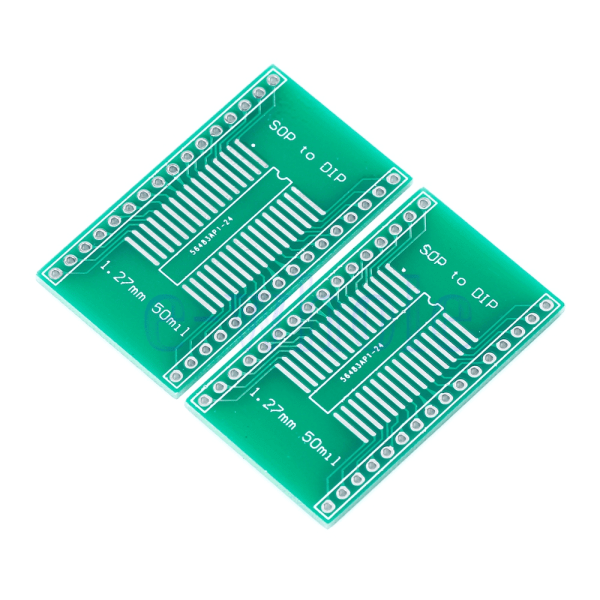 5 st SMD QFP32 till DIP-adapterkompatibel omvandlare omvandling