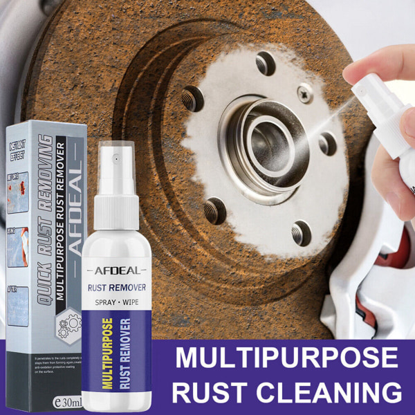 30 ml bil rost Remover Spray Multi-Purpose Metal Surface Chrome