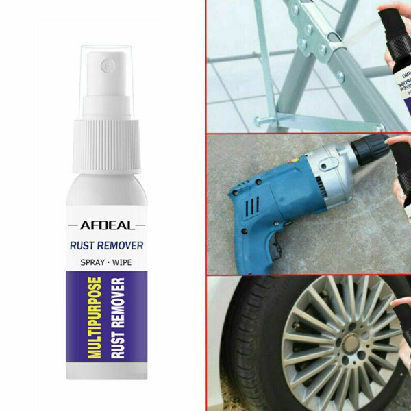 30 ml bil rost Remover Spray Multi-Purpose Metal Surface Chrome