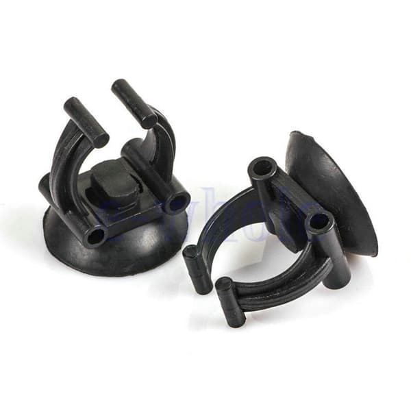 2X akvarium akvarium sugkoppar sucker klipp hållare
