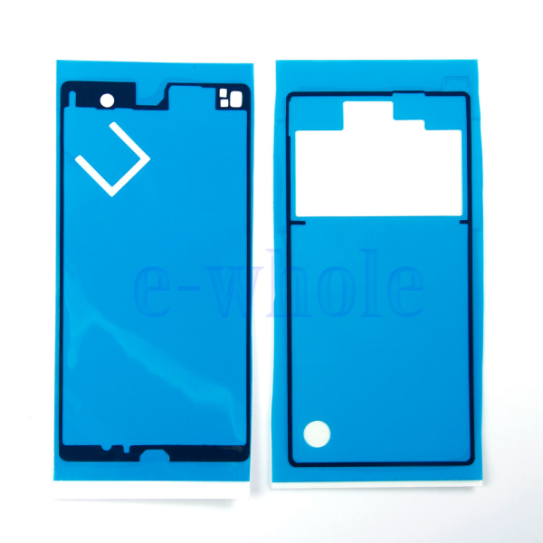 Fram + Back Adhesive Sticker Lim Tape för Sony Xperia Z L36H