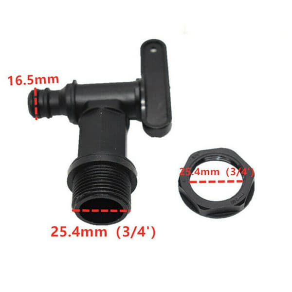Replacement Water Butt Tap Hozelock Barrel Adaptor Beer Rain