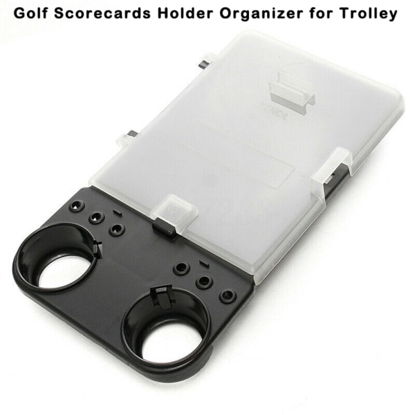 Golftillbehör Score Board Trolley Scorecard Holder Keeper