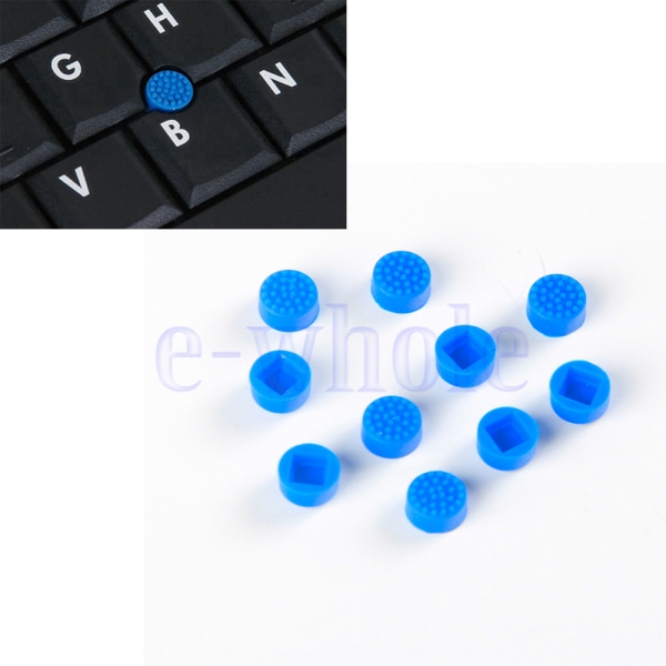 10st Gummimuspekare TrackPoint Blue Cap för HP COMPAQ