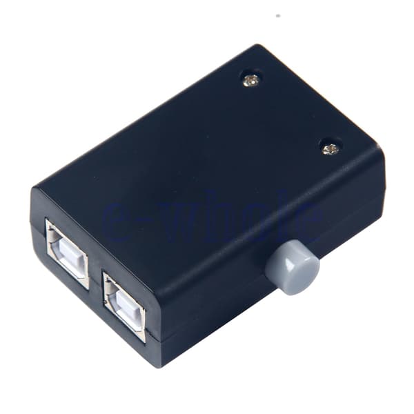 USB Sharing Share Switch Box Hub 2-portar PC-datorscanner