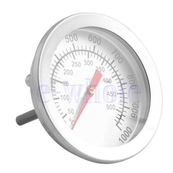 Ugns- / grilltermometer i rostfritt stål 50 ° C-500 ° C Matlagningsgrill