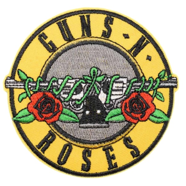 Tygmärke Guns N Roses Rock Musikband