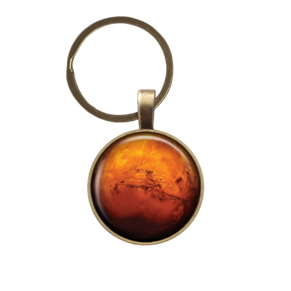 Mars Planet Vintergatan Rymden Nyckelring 1587 | Fyndiq