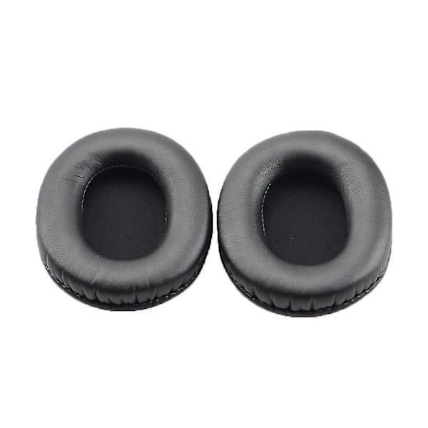 Elastiske Ørepudebetræk Hovedbøjle Til Audio Technica Ath M50x M50/m40x Hovedtelefoner A pair of black earmuffs