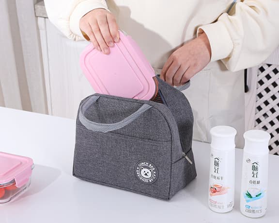 Lunsjbag (dame/herre) (rose rød)