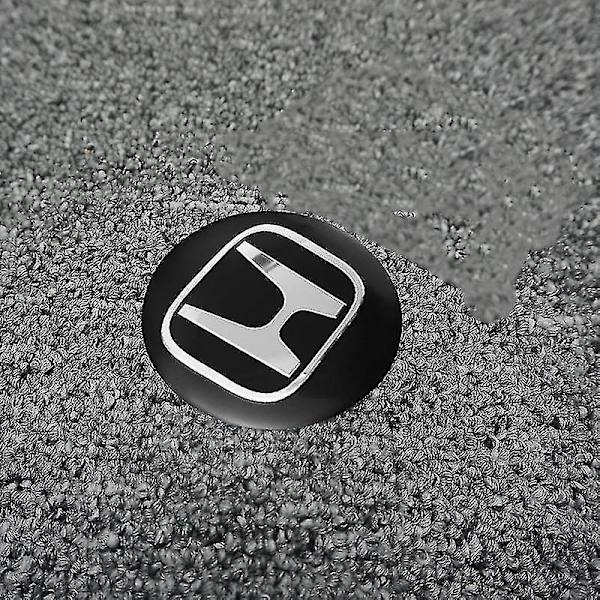 4 stk. 56mm Bilhjul Center Hub Cap Resin Sticker Badge Tilbehør Til Honda Civci Crv City Accord Mugen Prelude Fit Crz Crx Hrv