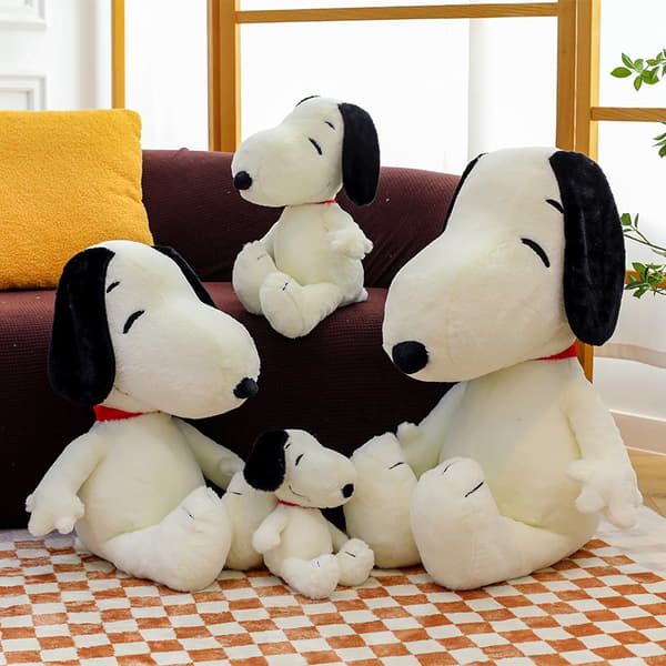 Myk Snoopy hundedukke, puteputeleke for å berolige søvn (50 cm)