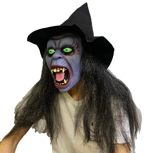 Leende demon skräckmask