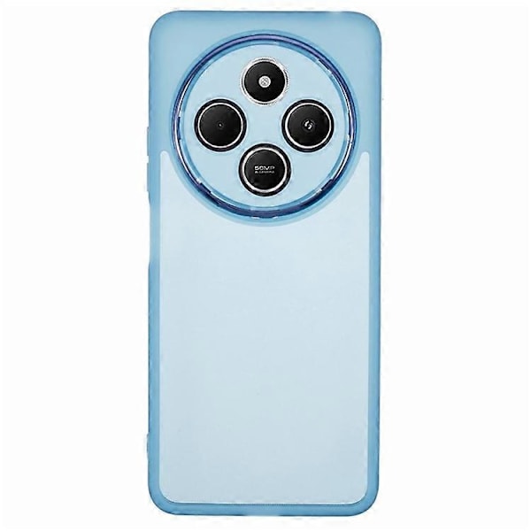 WANLONFENG DKSM -sarja Xiaomi Redmi 14C 4G 14R 5G Poco C75 4G TPU -kotelolle puhelimen suojus karkaistulla lasilla Transparent Black