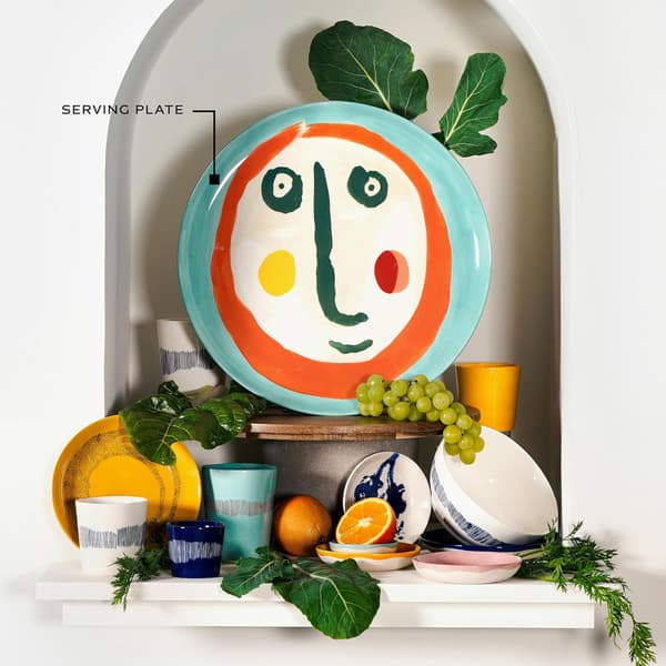Serax Feast Serveringsfat, 35 cm diameter, ansikt 2 design