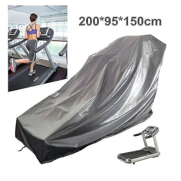 Vattentätt Löpbandsskydd, Dammskydd För Utomhus- Och Inomhus-Träningsmaskiner Från Guanzai Sliver 200*95*150 cm