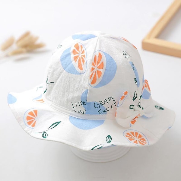 Bomulls Baby Solhatt Sommer Utendørs Barn Panama Caps style 4 03