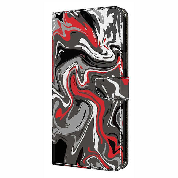 Plånboksfodral för Samsung Galaxy A56 5G med mönstertryck, stativ och flip-skydd i läder - Rock Texture Eiffel Tower