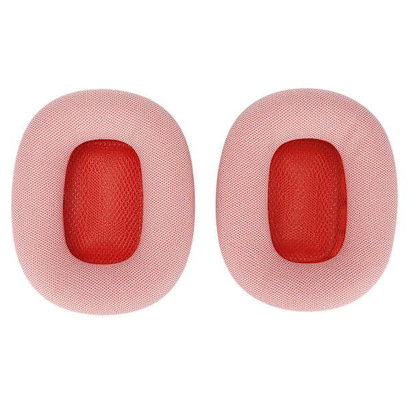 Ersättningsöronsnäckor i mjukt minnesskum och proteinläder för Airpod Max-hörlurar Pink
