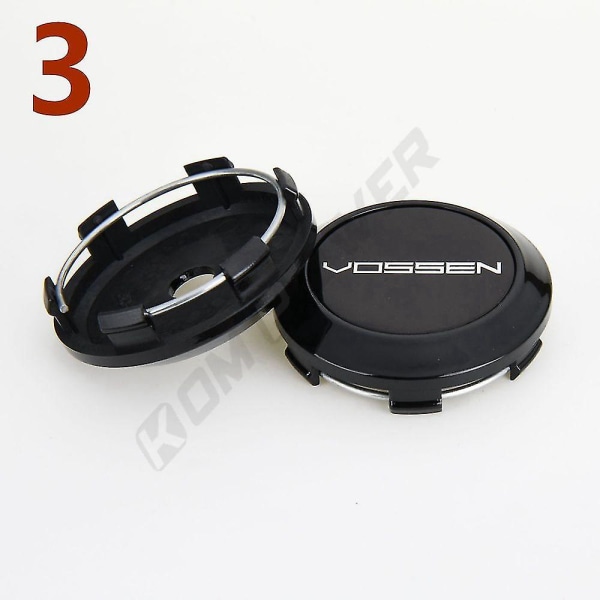 4 stk. Od 68mm / Id 64mm Center Rim Cap Vossen Wheel Cover Cap Wheel Hub Cap # Yogu