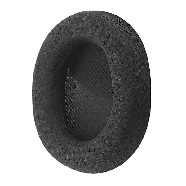 Hovedetelefonhylstre Bløde Støjreducerende Åndbare Høretelefoner Kunstlæder Ørepude til Steelseries-Arctis 1/3/5/7 Black
