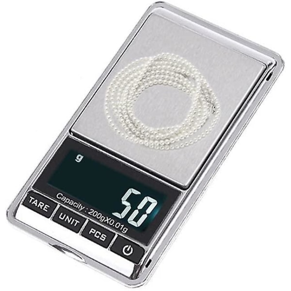 Mini digital lommevekt, 200g*0,01g for smykker Kjøkken Gram Oz Ct