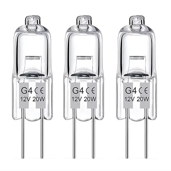 G4 Halogenlampor / Glödlampor - Varmvit - Halogen 20W (20-pack) 20w 20pack