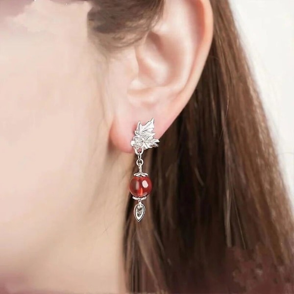 Anime Tian Guan Ci Fu TGCF Hua Cheng Xie Lian Ghost King Örhänge För Kvinnor Örhänge Örhänge Klipp Smycken Cosplay Rekvisita Present Ear Studs -Style A