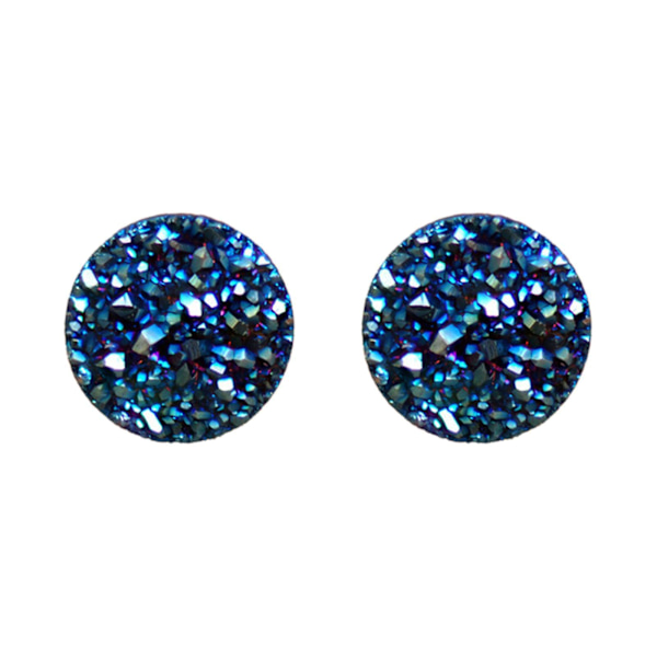 Lymfa-circurl Magnetiska Örhängen, Metiz Lymphvity Magneterapi Örhängen Blue 6mm